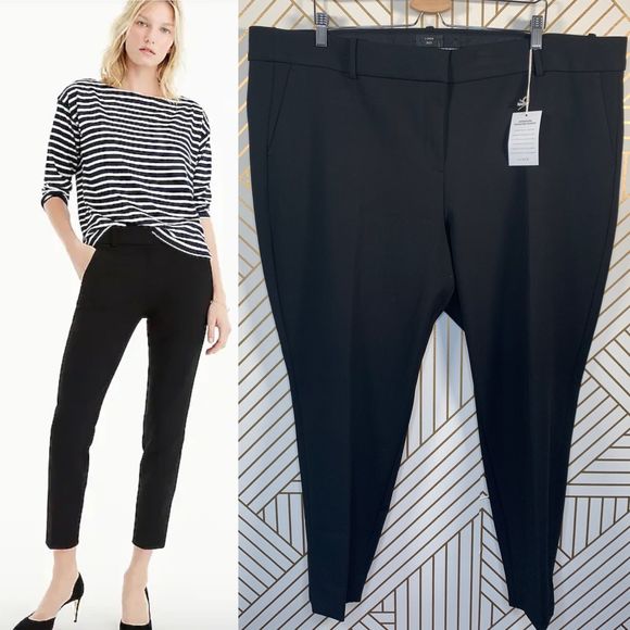 j crew cameron slim crop pant